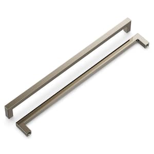 Skylight Collection Pull 12 in. Center-to-Center Polished Nickel Finish