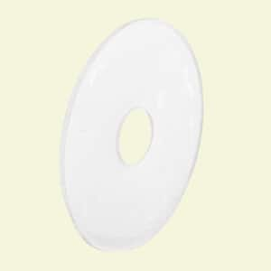 Shower Curtain Repair Discs, 1 in. Diameter, Plastic, Clear, Adhesive-Back (12-pack)