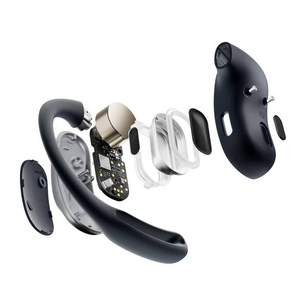 SHOKZ OpenFit Air True Wireless Bluetooth Earbuds Black T511-ST-BK