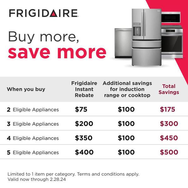 Frigidaire Four à micro-ondes à hotte intégrée de 1,8 pi3 Acier  inoxydable-FMOS1846BS