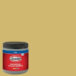 8 oz. PPG1108-5 Spicy Mustard Satin Interior Paint Sample