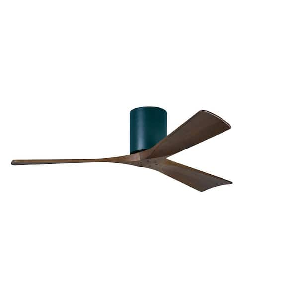 Atlas Irene 52 in. Indoor/Outdoor Matte Black Ceiling Fan with Remote