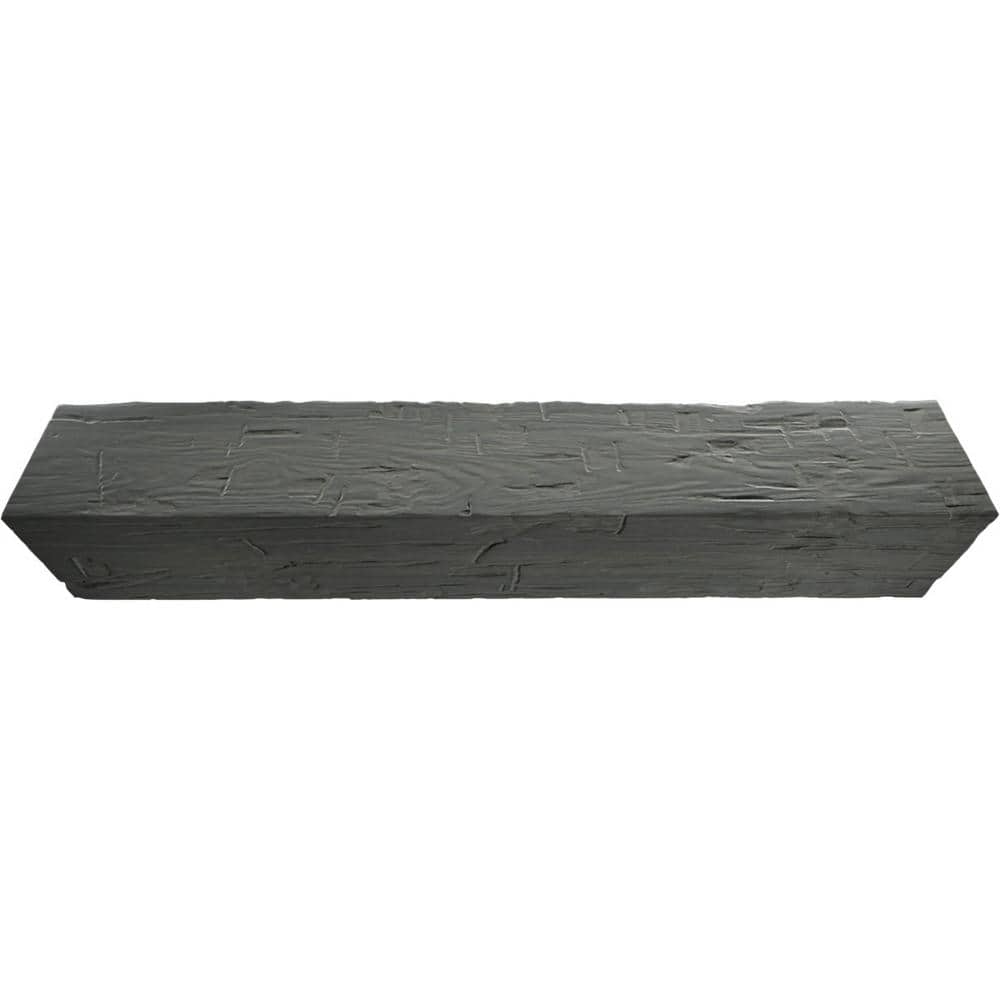 Slate Hand Hewn Faux Wood 8' Ceiling Beam