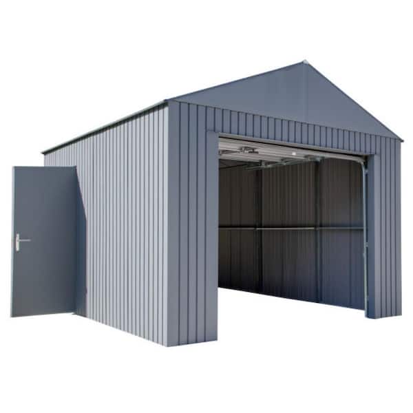 Everest 12 ft. x 15 ft. Charcoal Garage