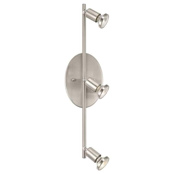Buzz 3-Light Matte Nickel Track Light