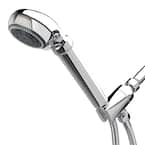 Royale Handheld Shower Head Shower Water Filtration System with 5-Spray Settings in Chrome