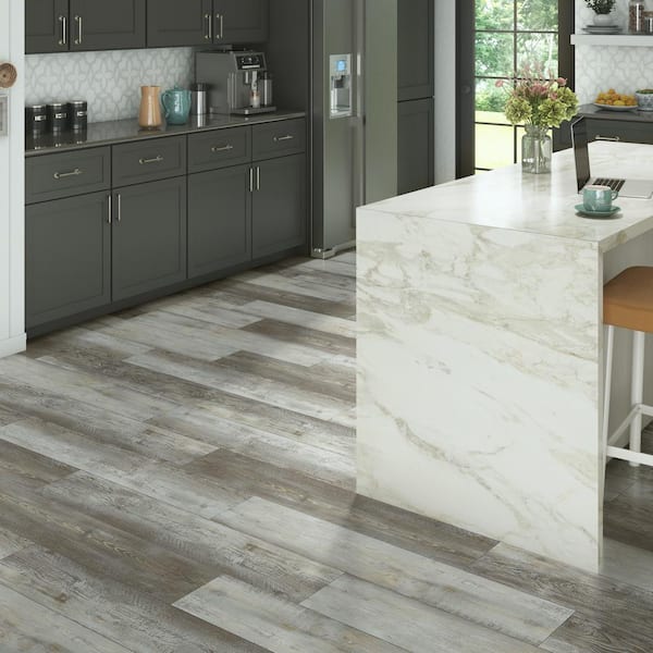 Classy Chic Posh Pine 12-MIL x 7 in. x 48 in. Glue Down Waterproof Luxury Vinyl Plank (51.33 sq. ft./carton)