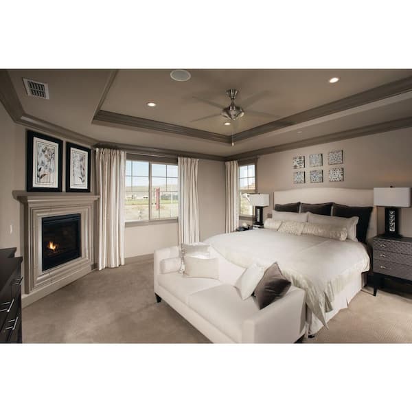 AirPro Signature 54 in. Indoor Brushed Nickel Modern Ceiling Fan
