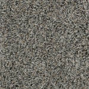 Sussex - Kindle - Gray 12 ft. Wide x Cut to Length 40 oz. SD Polyester Texture Carpet