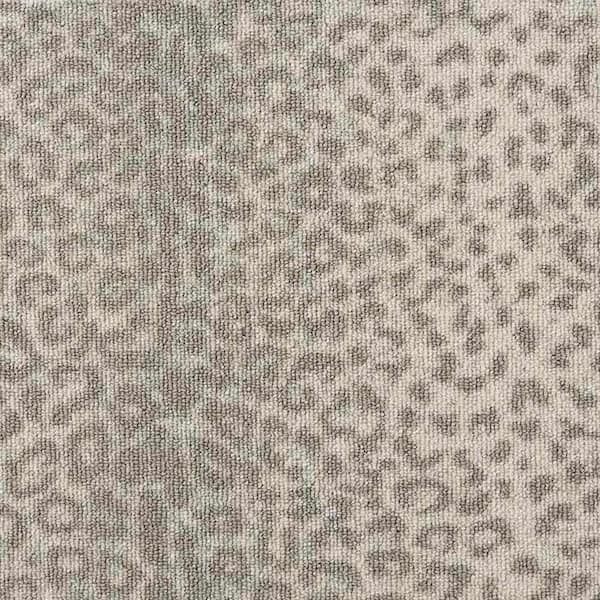 Natural Harmony 9 in. x 9 in. Pattern Carpet Sample - Safari - Color Stone