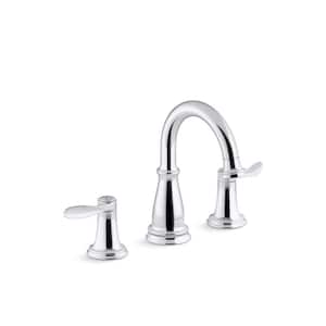 Bellera 8 in. Widespread Double-Handle Bathroom Faucet in Polished Chrome