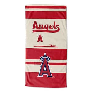 MLB Multi-Color City Connect Angels Printed Cotton/Polyester Blend Beach Towel