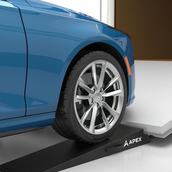 AR450-58 48 in. Lightweight Foam Trailer Ramp Kit, 5 in. Lift, 3,500 lb. Capacity, Low-Profile Car Loading, (Set of 2)