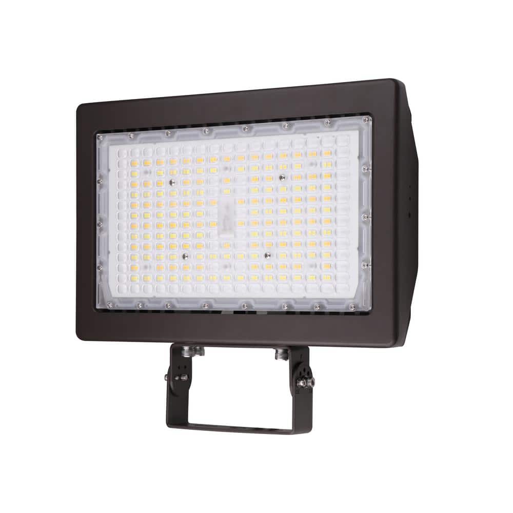 150-Watt Yoke Mount Line Voltage Bronze Outdoor Integrated LED Landscape Flood Light, Selectable CCT 3000/4000/5000K price history on PriceWatchPro