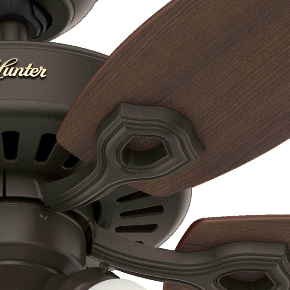 Elegant 42" New Bronze Ceiling Fan with Cherry & Mahogany Blades