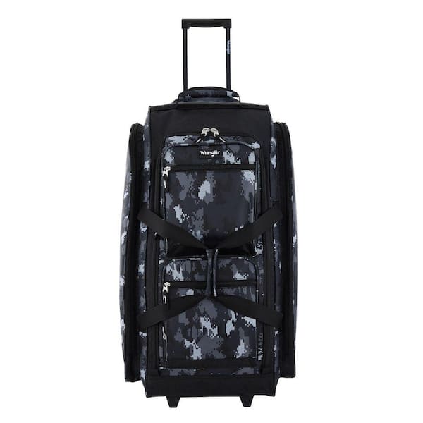 30 in. Digital Camo Multi-Pocket Vertical Rolling Duffel w/Telescopic Handle