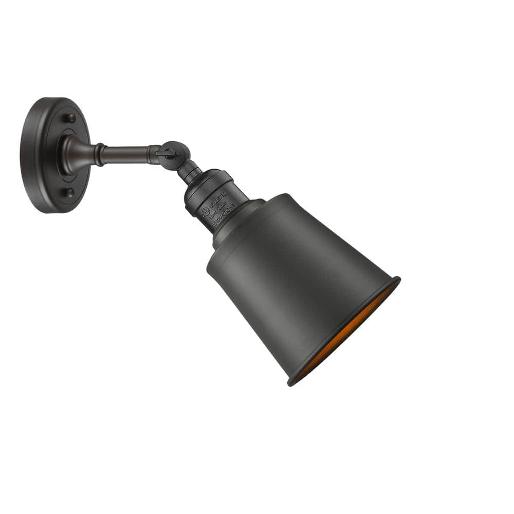 Addison Adjustable Metal Wall Sconce in Oil Rubbed Bronze
