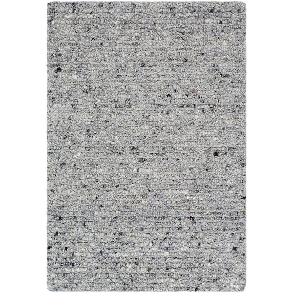 Livabliss Passion Grey Cottage 5 ft. x 8 ft. Indoor Area Rug