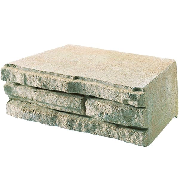 Pavestone 4 in.x 12 in.x 7.5 in. Antique Concrete Retaining Wall Block