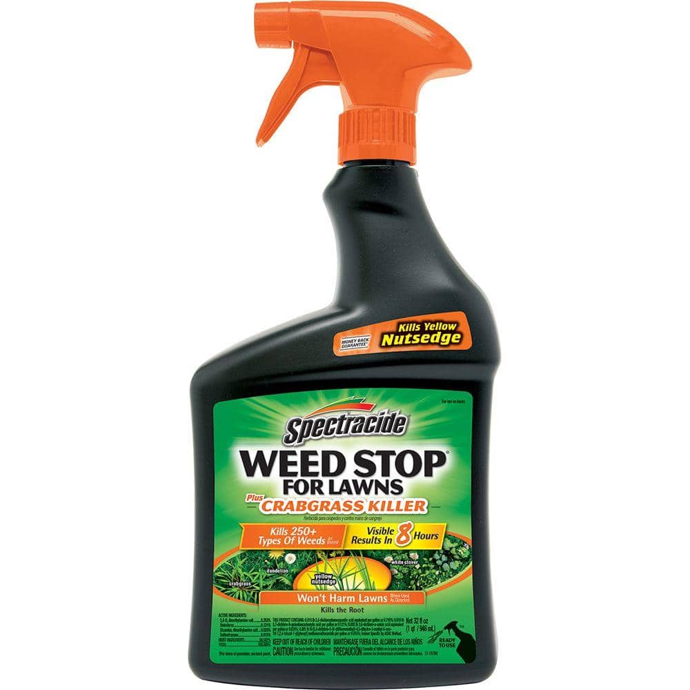 Spectracide Weed Stop 32 oz. Ready-to-Use Plus Crabgrass Killer