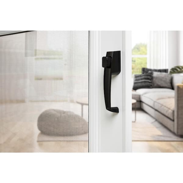 Wright Products Tie Down Keyed Push Button Door Latch for Screen and Storm  Doors, Black VK333X3BL - The Home Depot