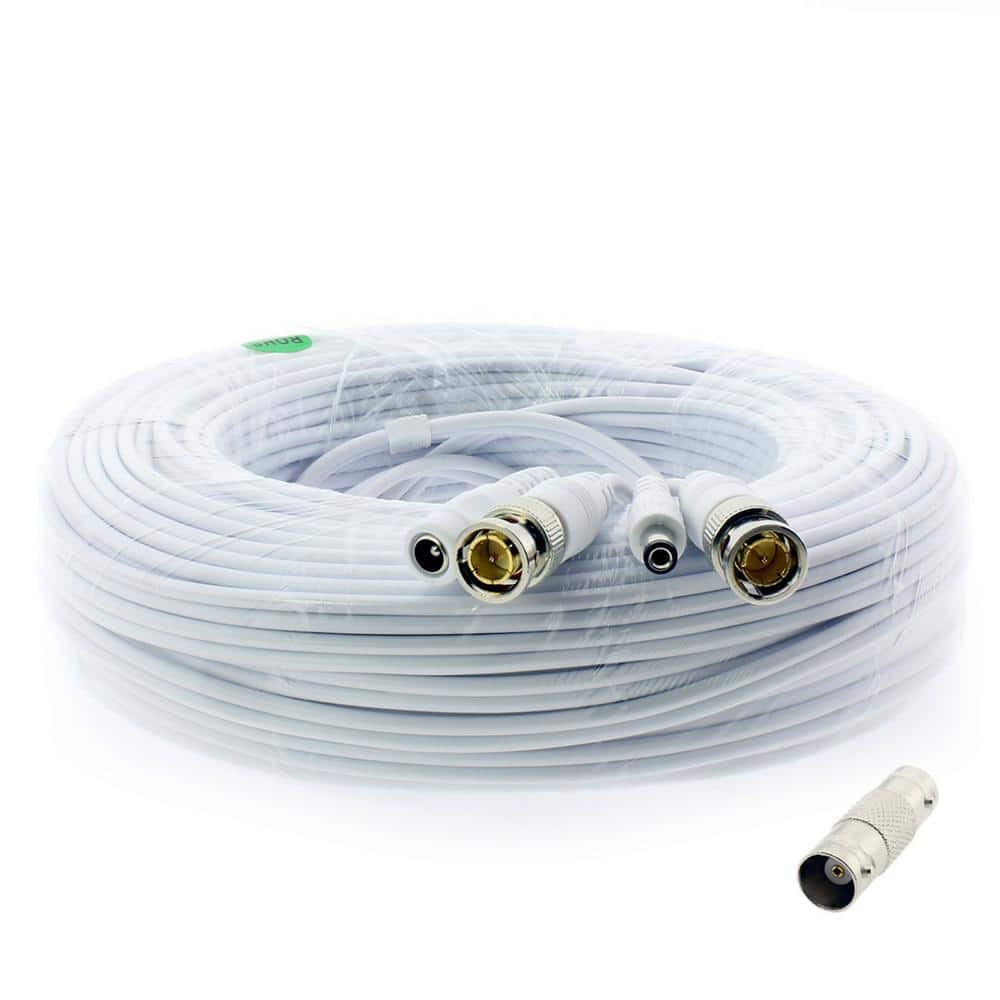 SeqCam 100 ft. RCA Audio Video Cable SEQ2100A - The Home Depot