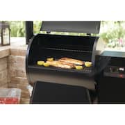 Pro 575 Wi-Fi Pellet Grill in Black with cover