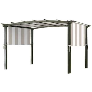 Universal Replacement Canopy Top Cover in Cabana Beige for Metal Pergola Frame
