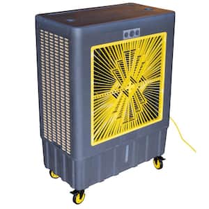 Hi-Viz Series 11,000 CFM 3-Speed Portable Evaporative Cooler (Swamp Cooler) for 3,000 sq. ft.