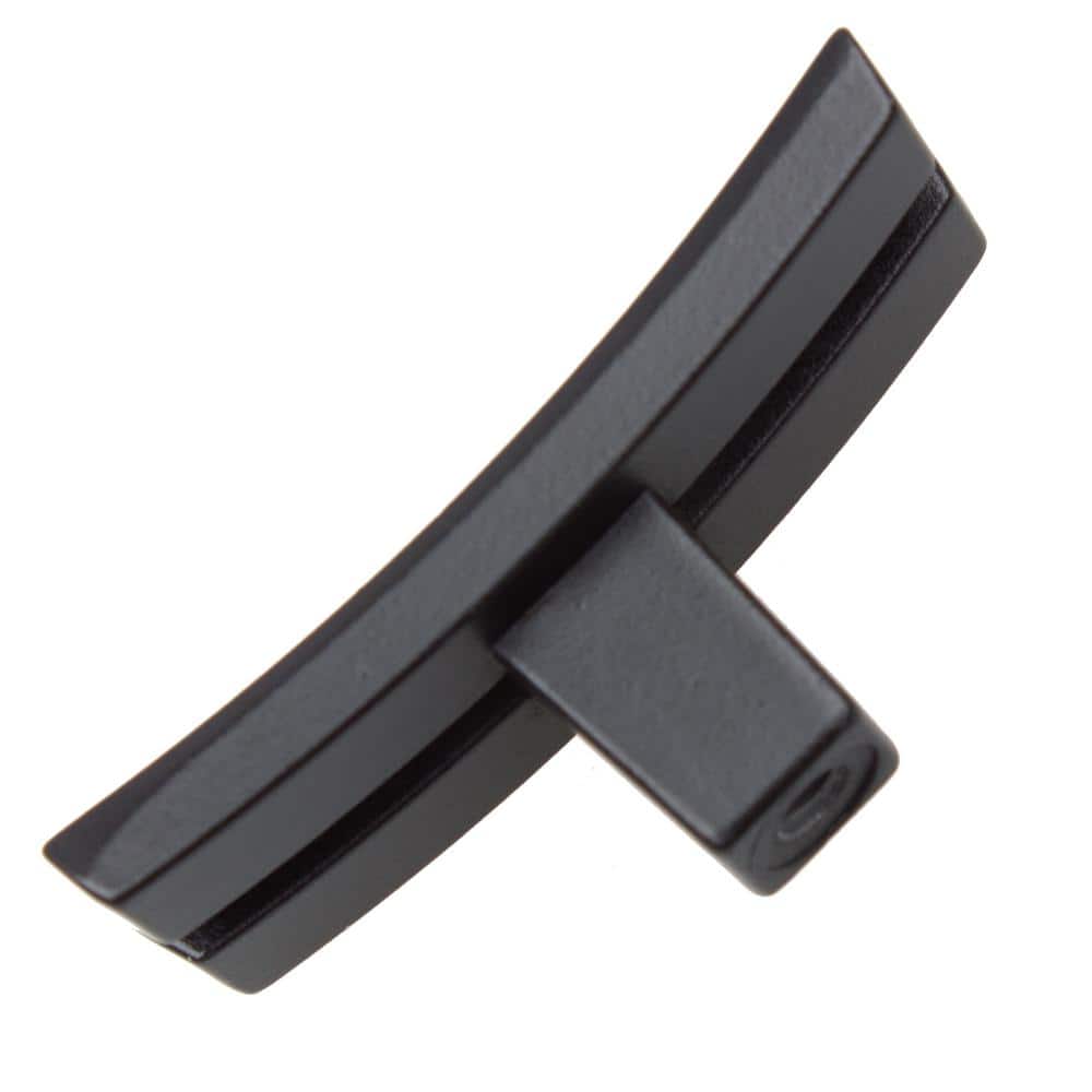Matte Black Industrial Dual Bar Cabinet Knobs