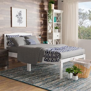 Jade White Twin Bed