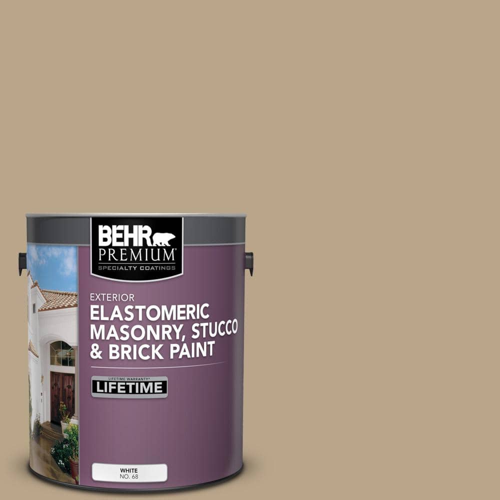 1 gal. #710D-4 Harvest Brown Elastomeric Masonry, Stucco and Brick Exterior Paint price history on PriceWatchPro