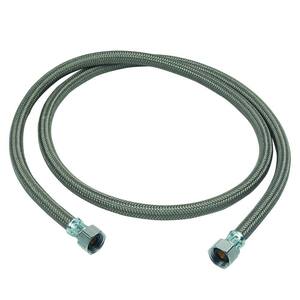 1/2 in. FIP x 1/2 in. FIP x 60 in. Braided Polymer Dishwasher Connector