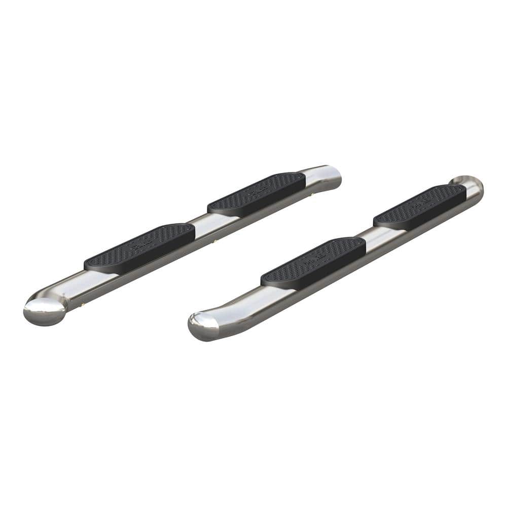 Aries 4-Inch Oval Polished Stainless Steel Nerf Bars, Select Dodge, Ram  1500 S225040-2 - The Home Depot