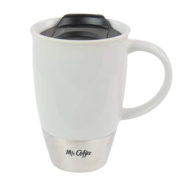 Mr. Coffee Traverse 16 oz Travel Mugs with Lids Set of 3