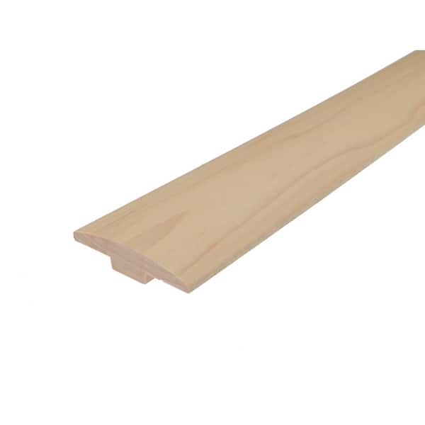 ROPPE Wormy 0.28 in. Thick x 2 in. Wide x 78 in. Length Wood T-Molding