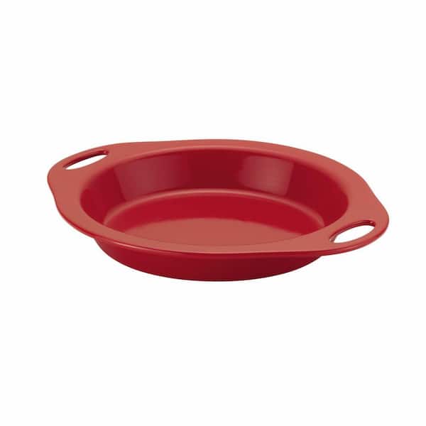 Rachael Ray Stoneware 9 in. Pie Baker in Red