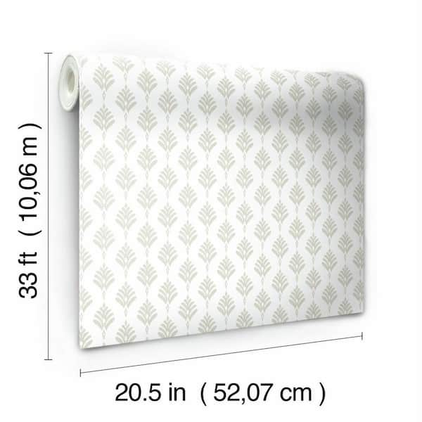 York Wallcoverings 56 sq. ft. French Scallop Wallpaper