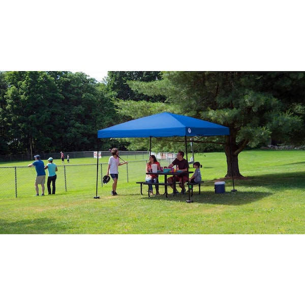 Shade Tech ST100 10 ft. x 10 ft. Blue Instant Canopy 157379DS