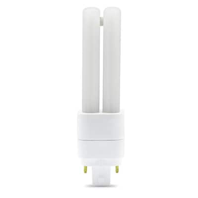 White 3500k Crompton Compact Fluorescent D type 2 Pin CLD13SW 