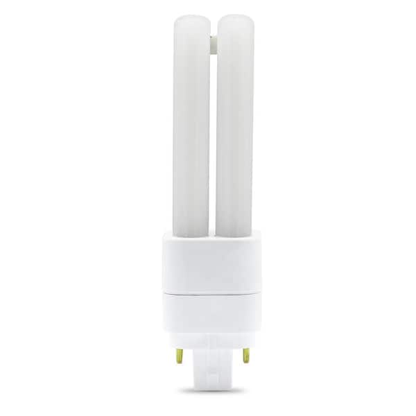Feit Electric 13-Watt Equivalent PL Twintube CFLNI Bi-Pin Plug-In GX23 Base CFL Replacement LED Light Bulb, Cool White 4100K (1-Bulb)