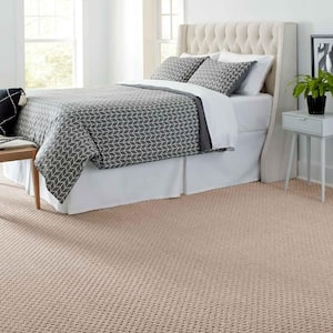 Shiloh Point  - Earthenware - Brown 40 oz. Triexta Pattern Installed Carpet