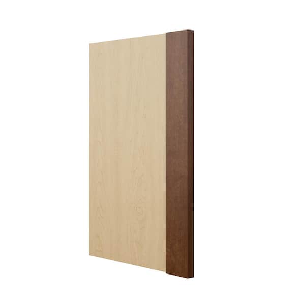 Hampton Bay Designer Series 24.5x34.5x1.5 in. Dishwasher Return End Panel in Spice