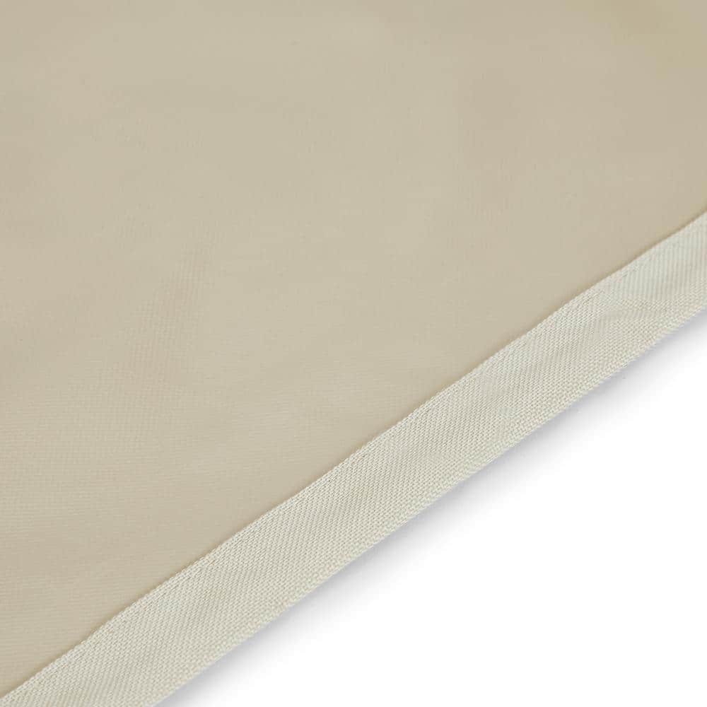 Tan Heavy-Duty Vinyl Outdoor Furniture Cover Set