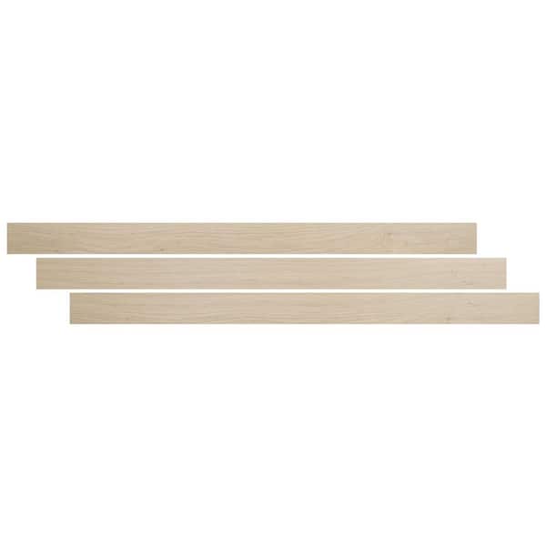 Beach Buff 0.43 in. T x 1.49 in. W x 78 in. L Luxury Surface Reducer  Trim