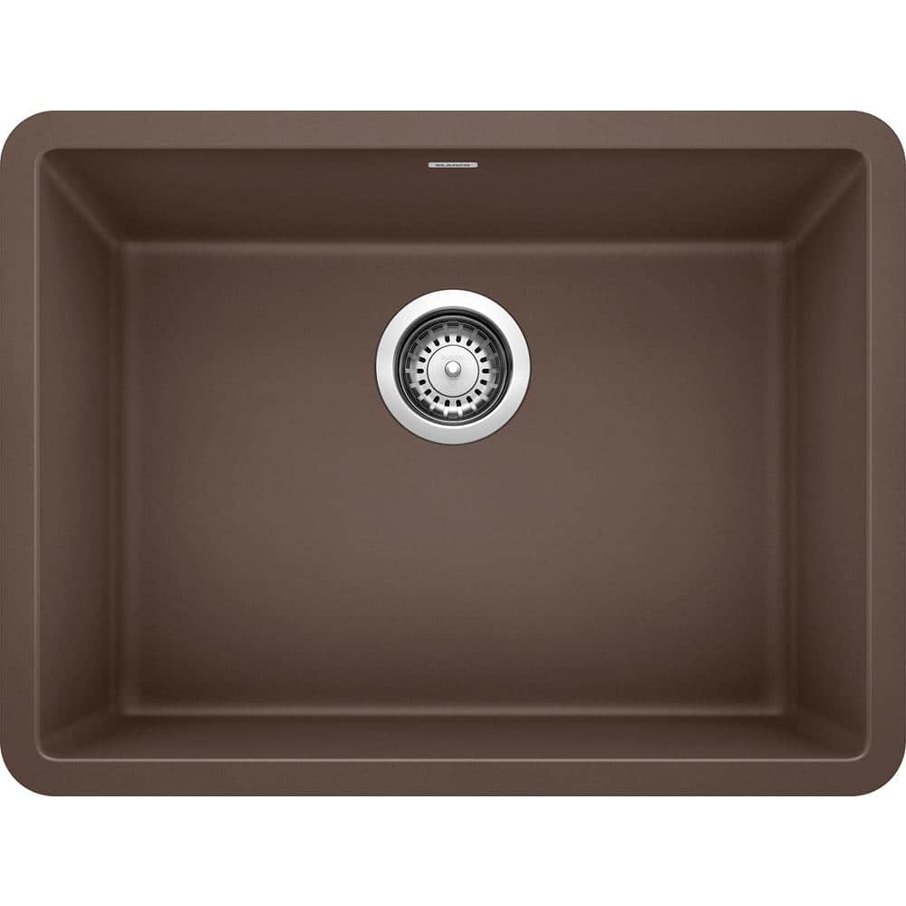 PRECIS Silgranit 24 in. Undermount Cafe Single Bowl Granite Composite Kitch