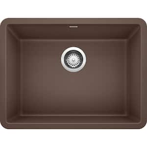 PRECIS Silgranit 24 in. Undermount Cafe Single Bowl Granite Composite Kitchen Sink