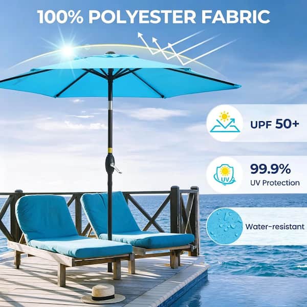 12 x 12 patio umbrella Outdoor Patio Umbrella,12 x 12 Shade Area with Base for Outdoor Dining Relax