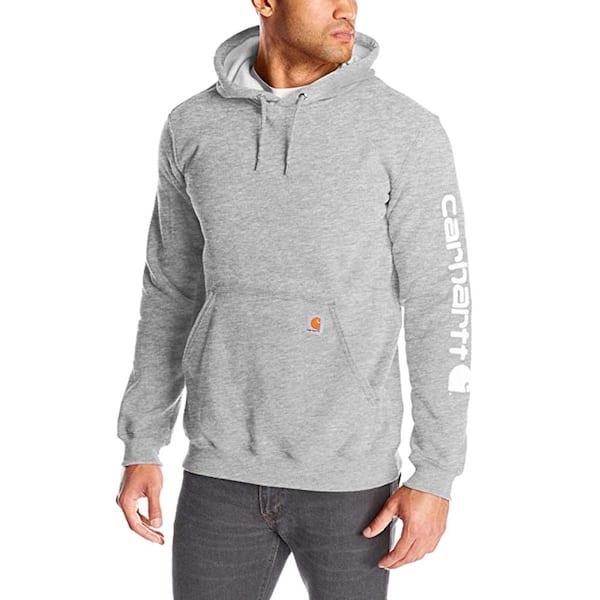Carhartt Men's Regular XX Large Heather Gray Cotton