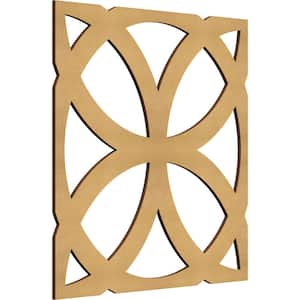 15-3/8 in. x 15-3/8 in. x 1/4 in. Wood MDF Medium Daventry Decorative Fretwork Wall Panels (10-Pack)
